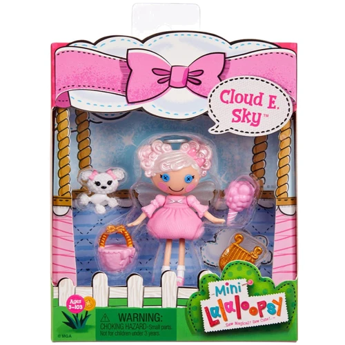 Кукла MINI LALALOOPSY – Облачко Скай (с аксессуарами): Высота, см 7.5