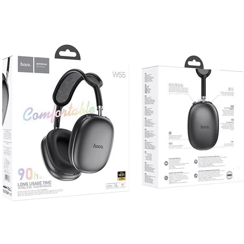 Навушники Hoco W55 Pleasing Space Gray: Тип кріплення оголовные