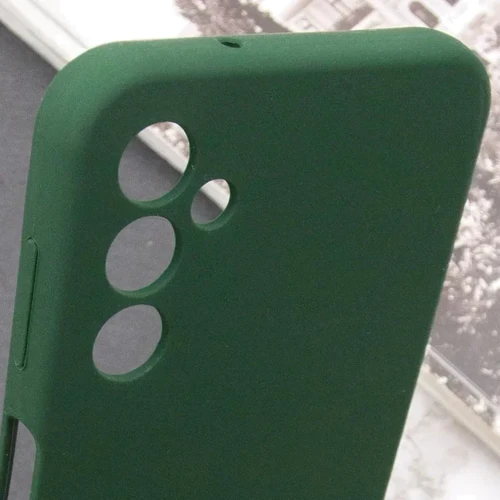 Чехол для телефонов Lakshmi Premium Silicone Case with Logo Full Camera Cyprus Green for Samsung A155 Galaxy A15 4G / A156 Galaxy A15 5G: Пленка в комплекте нет