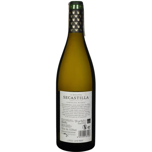 Вино Vinas Del Vero La Miranda Secastilla Garnacha Blanca сухе біле 0.75 л (FSH_8421293281006): Країна виробник Испания