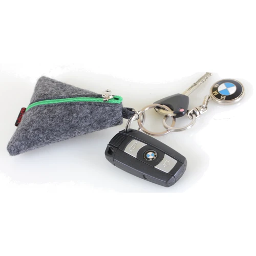 Универсальный чехол для наушников Red Point Pyramid Felt Grey/Green (МД.01.В.11.00.036.М): Совместимость Универсальные