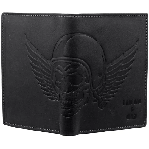 Мужской кошелек I am Bad&Wild черный (DNKN4-HUB-black): Страна производитель Польша