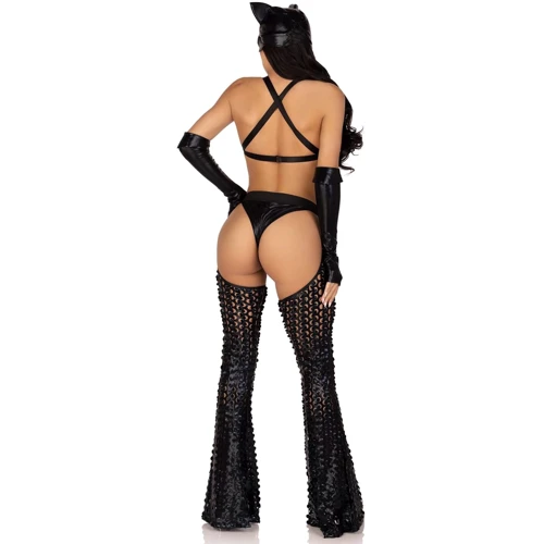 Эротический костюм кошечки-госпожи Leg Avenue Mistress Kitty M