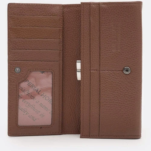 Женский кошелек Horse Imperial коричневый (K1a0001capp-brown): Формат кошелька Горизонтальный