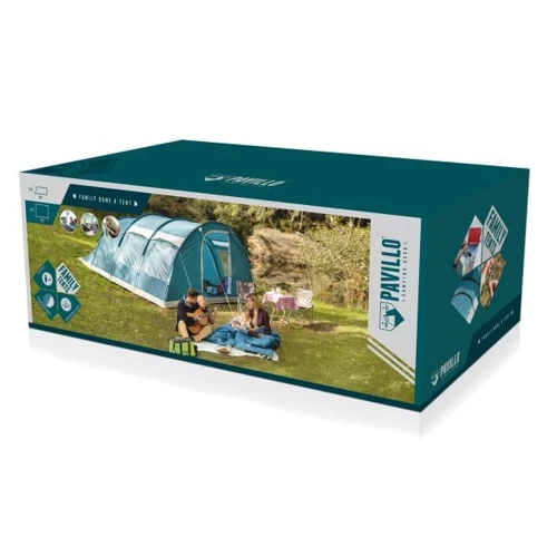 Палатка Bestway Family Dome 6 шестиместная, с навесом (68095)