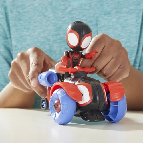 Ігровий набір HASBRO Spider Man Спайді та його дивовижні друзі (MILES TECHNO RACER) (F1459_F1941) фото 6