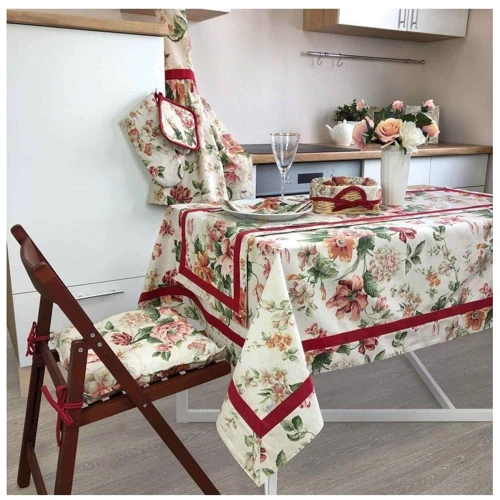 Доріжка на стіл Прованс Глорія Троянда 140х44см (14606)