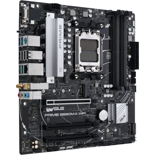 ASUS PRIME B650M-A WIFI: Оперативная память 4xDDR5 6400+ МГц, до 128 ГБ
