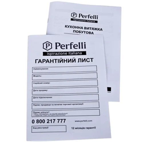 Вытяжка Perfelli BI 8522 A 1000 I LED: Управление Механическое