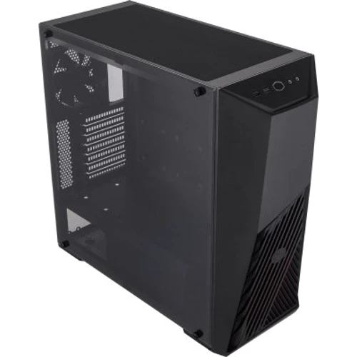 Корпус CoolerMaster MasterBox K501L (MCB-K501L-KGNN-SR1): Материал передней панели пластик и металл