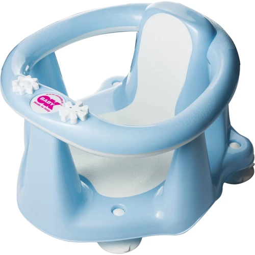 Сиденье для купания OK Baby Flipper Evolution с термодатчиком, голубой (37995535)