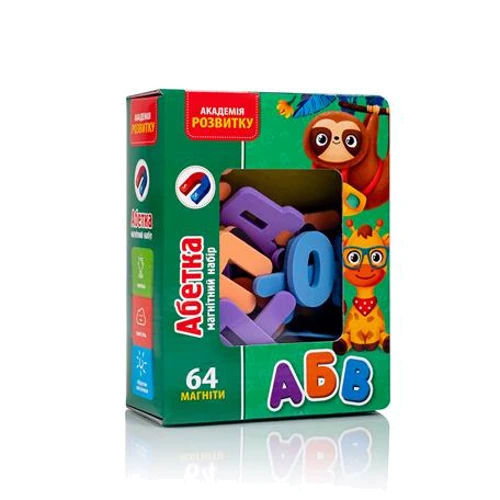 Магнітний набір Vladi Toys Алфавіт (VT5411-15): Виробник Vladi Toys