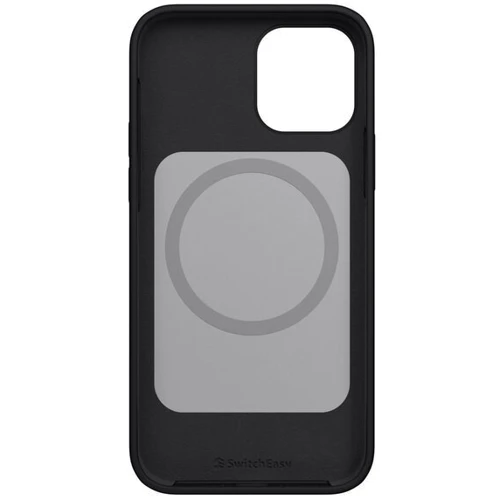 Чехол для iPhone SwitchEasy MagSkin MFM Black (GS-103-169-224-11) for iPhone 12/iPhone 12 Pro: Цвет черный