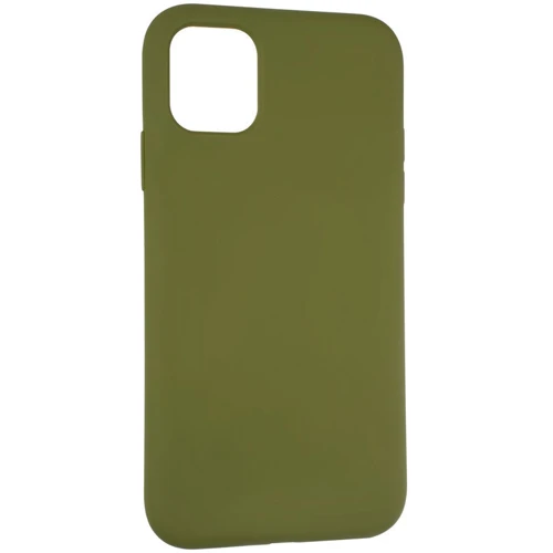 Чехол для iPhone TPU Silicone Case Full Soft Pinery Green for iPhone 13 Pro Max: Материалы Силикон