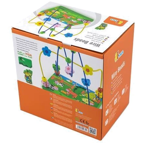 Деревянный лабиринт Viga Toys Ферма (59664)