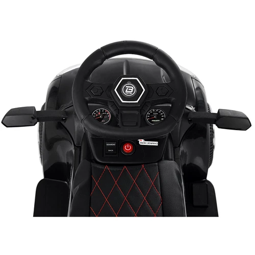 Дитячий електромобіль-толокар 2в1 Bambi чорний (M 3591L-2)