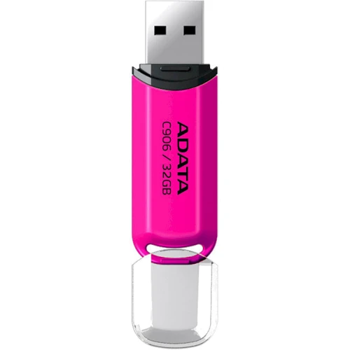 USB-флешка A-Data 32GB USB 2.0 C906 Pink (AC906-32G-RPP): Стандарт USB USB 2.0