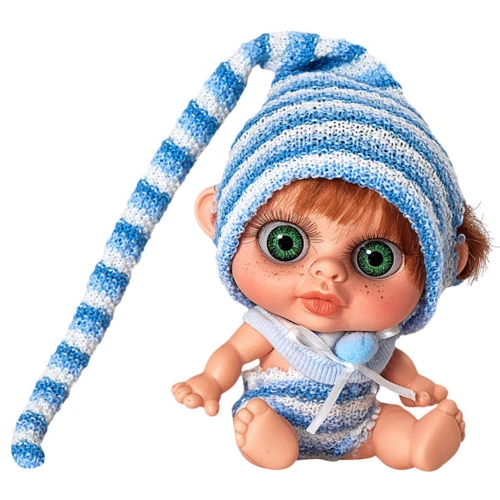 Кукла пупс Berjuan Baby Biggers с запахом ванили 14 см (CASTANO)