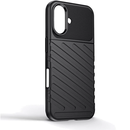Чехол для iPhone ArmorStandart TPU Rhino Black for iPhone 16 (ARM82277): Цвет черный