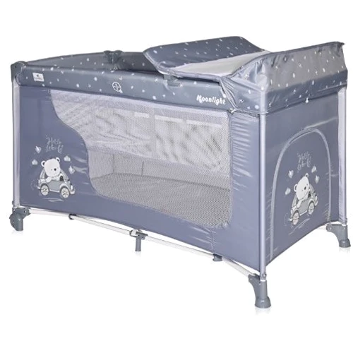 

Манеж Lorelli Moonlight 2L (silver blue car)
