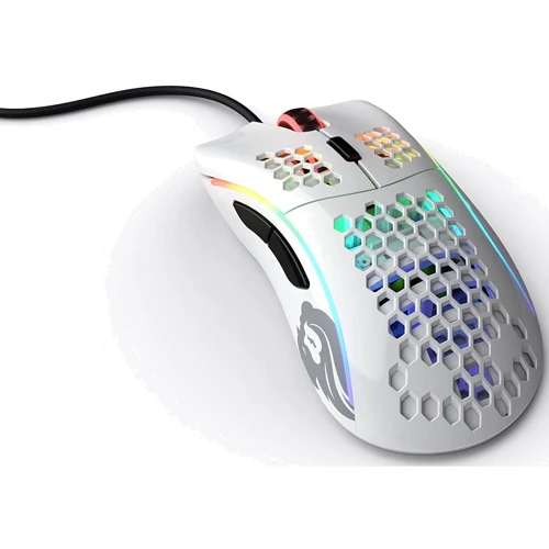 Мышь Glorious Model D Minus Glossy USB White (GLO-MS-DM-GW): Интерфейс подключения USB