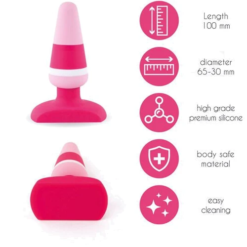 Анальна пробка FeelzToys - Plugz Butt Plug Colors Nr. 2