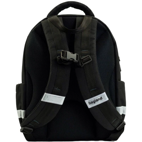 Школьный рюкзак Bagland Butterfly 1135 черный (0056566): Тип Для средней школы