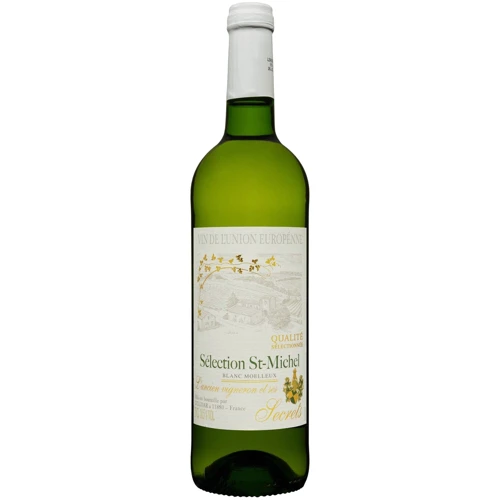 Вино Selection St-Michel Blanc Moelleux белое полусладкое 0.75 л (FSH_3249381025814)