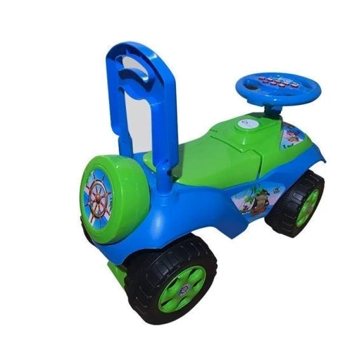 Чудомобиль Active Baby музыкальный зелено-голубой (013117-0206М)