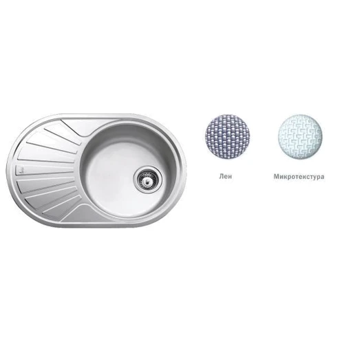 Teka DR 77 1B 1D (40127303): Форма Овальная