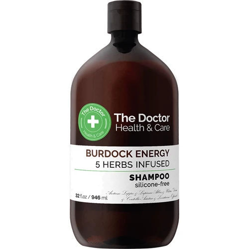 Домашний Доктор The Doctor Health&Care Burdock Energy 5 Herbs Infused Шампунь репейная сила 946 ml