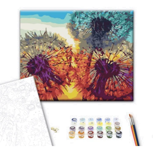 Картина по номерам Brushme Одуванчики на закате 40x50 см (BS35646): Производитель Brushme