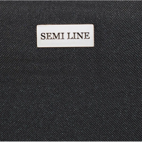 Чемодан Semi Line 24" (M) Black черный (T5659-2): Застежка Молния