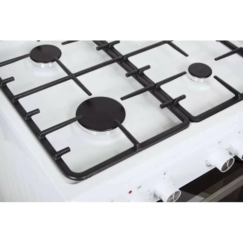 Плита комбінована Ventolux GE 6060 CS 6MT (WH): Тип варильної поверхні Варочная панель газовая
