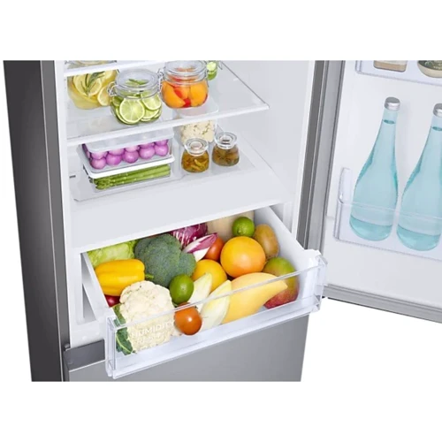 Холодильник Samsung RB33B610ESA: Объем морозильной камеры, л 114