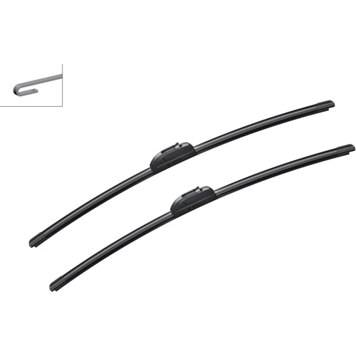 Двірники безкаркасні Bosch AeroTwin AR609S (3397009776) фото 3
