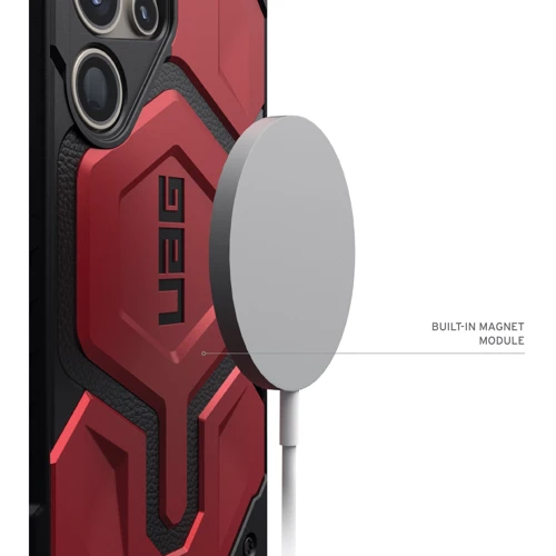Чехол для телефонов Urban Armor Gear UAG Monarch Pro Crimson (214416119494) for Samsung S928 Galaxy S24 Ultra фото 8