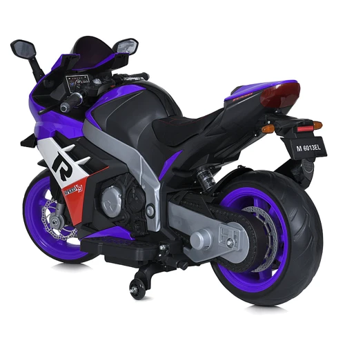 Дитячий електромотоцикл Bambi синій (M 6013EL-9(24V))