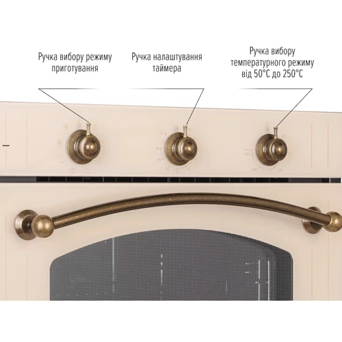 Духовой шкаф электрический Perfelli VINTAGE 6M8L BEIGE