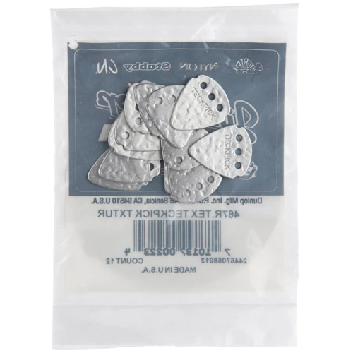 Медиатор Медиатор DUNLOP Teckpick Standard Textured Aluminum (467R.TEX): Материал Металл
