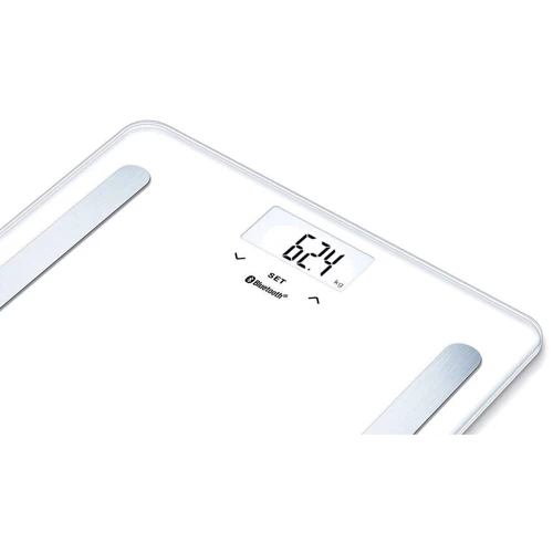 Весы напольные Beurer BF 600 Pure White: Максимальный измеряемый вес, кг 180