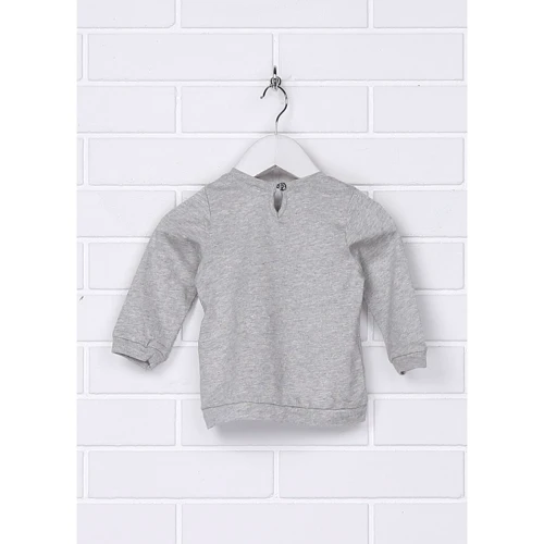 Лонгслів H & M 7Z3115402 80 см сірий: Стать дівчинка