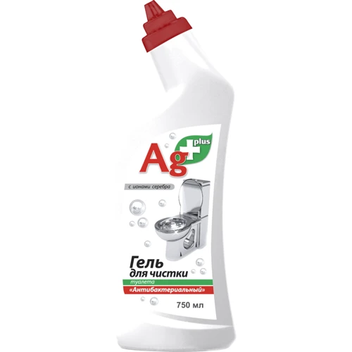 Гель для чистки туалета Bio Formula Ag+ антибактериальный 750мл