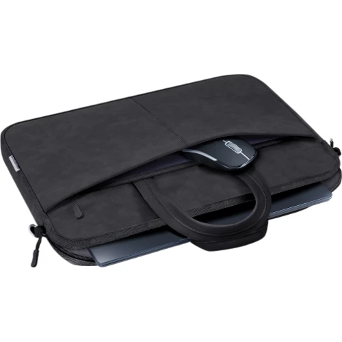 Сумка для ноутбука Defender 15.6" Solid Black (26091): Колір черный