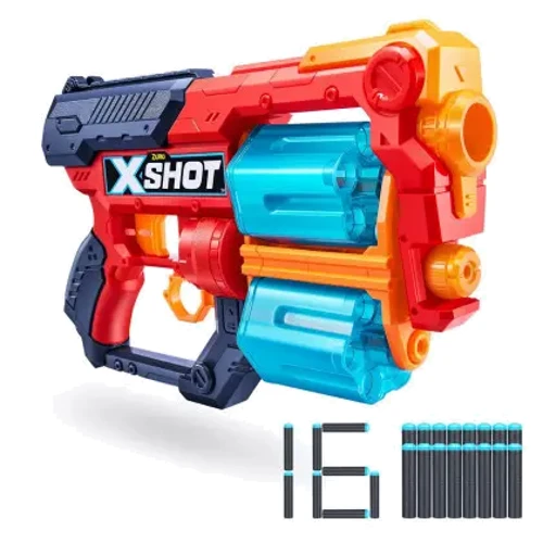 Бластер X-Shot Red EXCEL Xcess TK-12 скорострільний (36436R): Тип бластер