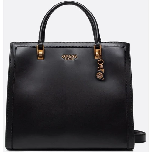 Женская сумка тоут GUESS ABEY ELITE TOTE черная (HWVB8558230-BLA)