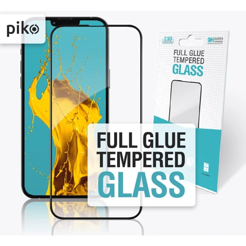 Защитное стекло для iPhone Piko Tempered Glass Full Glue Black for iPhone 14 Plus | 13 Pro Max