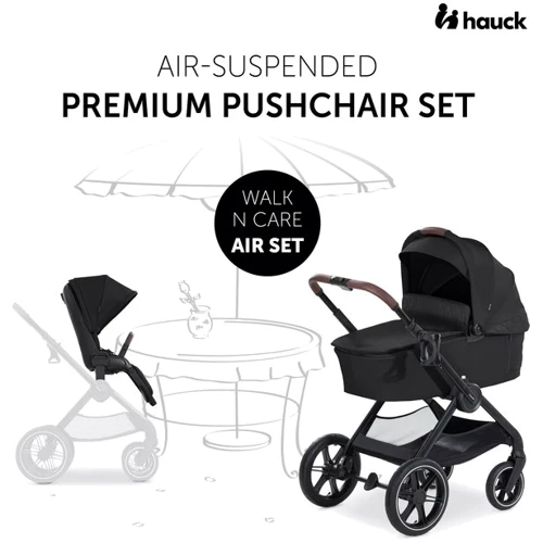 Універсальна коляска 2 в 1 Hauck Walk N Care Air Black (16547-8) фото 8