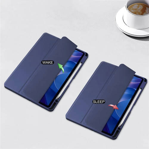 Аксесуар для планшетних ПК BeCover Soft Edge TPU з Pencil Mount Deep Blue для Xiaomi Redmi Pad 2 (713657)