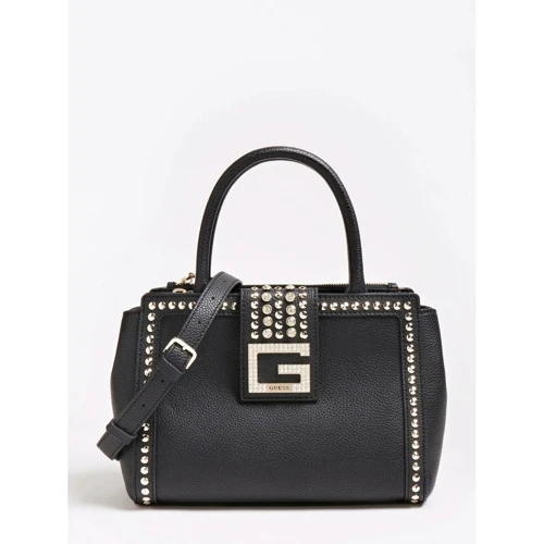 Жіноча сумка тоут Guess Bling Society Satchel чорна (HWVG7984060-BLA)